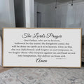 The Lord's Prayer Faith Sign by Tailored Canvases