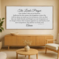 The Lord's Prayer Faith Sign by Tailored Canvases