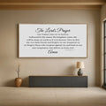 The Lord's Prayer Faith Sign by Tailored Canvases