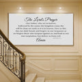 The Lord's Prayer Faith Sign by Tailored Canvases