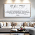 The Lord's Prayer Faith Sign II by Tailored Canvases