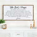 The Lord's Prayer Faith Sign II by Tailored Canvases