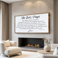 The Lord's Prayer Faith Sign II by Tailored Canvases