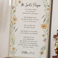 The Lord's Prayer Faith Sign III by Tailored Canvases