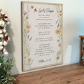 The Lord's Prayer Faith Sign III by Tailored Canvases