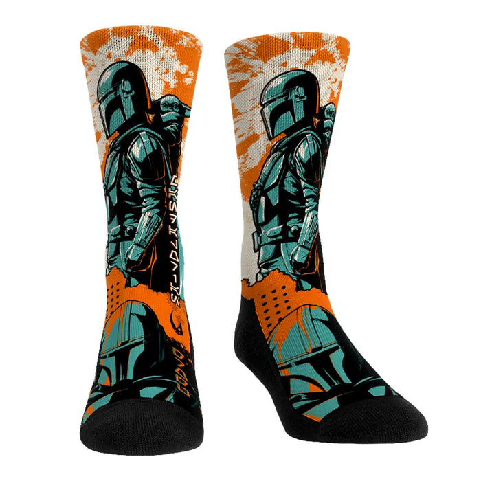 The Mandalorian & Grogu - Bounty Hunters by Rock 'Em Socks