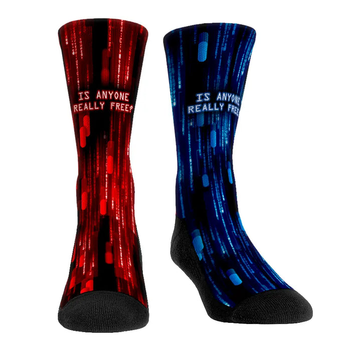 The Matrix Resurrections - Red Pill Blue Pill by Rock 'Em Socks