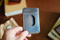The Maverick Wallet - Handmade Full-Grain Leather Minimalist Wallet | Yarets Leather by Zerodamage Sahara Case LLC