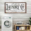 The Never Ending Cycle Laundry Sign by Tailored Canvases