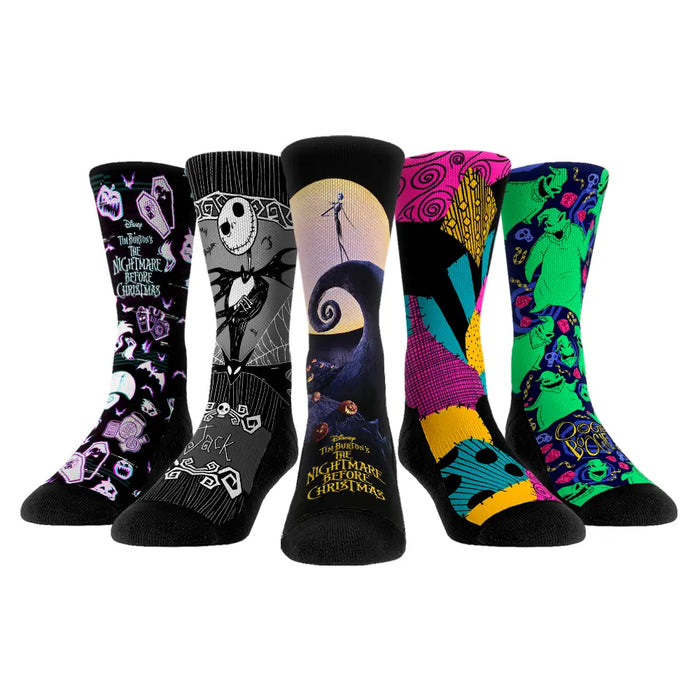 The Nightmare Before Christmas - 5-Pack by Rock 'Em Socks