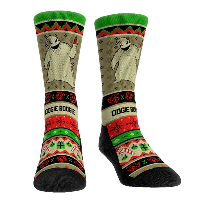 The Nightmare Before Christmas - Oogie Boogie Tacky Sweater by Rock 'Em Socks