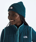 The North Face Men's TNF Logo Box Cuffed Beanie by I-Max Fashions