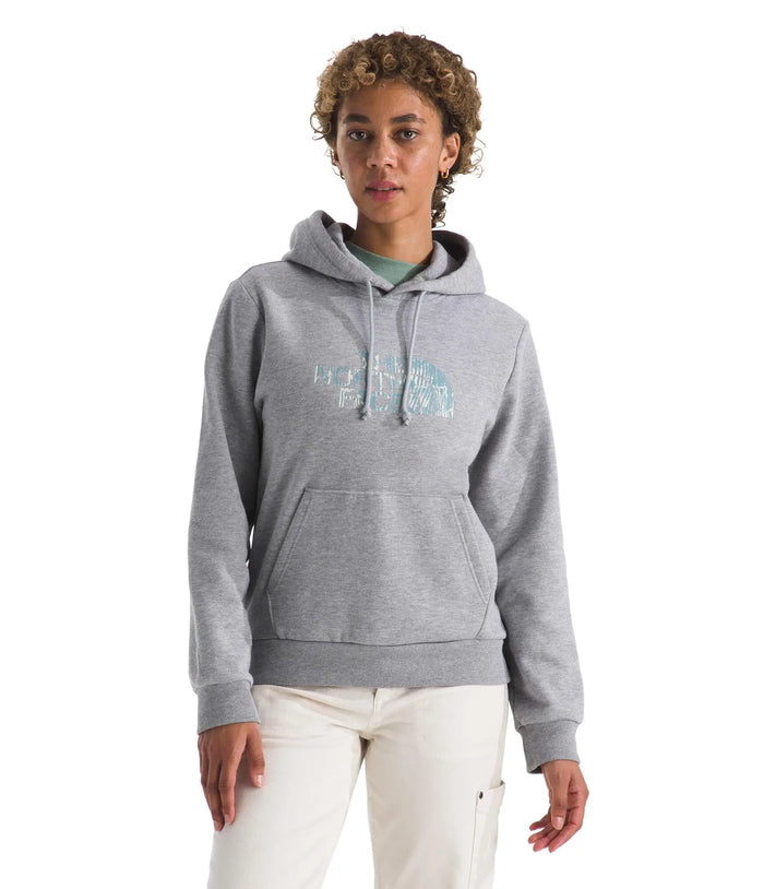 The North Face Women's Evolution Regenerative Ink Half Dome Hoodie | 2 Piece Hood With Drawcord, Kangaroo Hand Pocket by I-Max Fashions