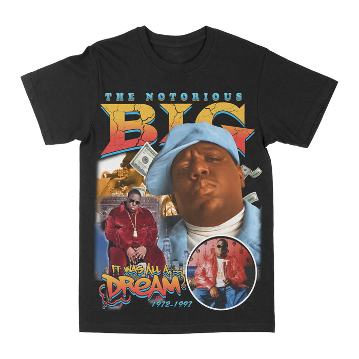The Notorious B.I.G "All A Dream" Graphic Tee by Obsessed with graphic tees