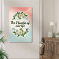 The Promise of New Life Sign by Tailored Canvases