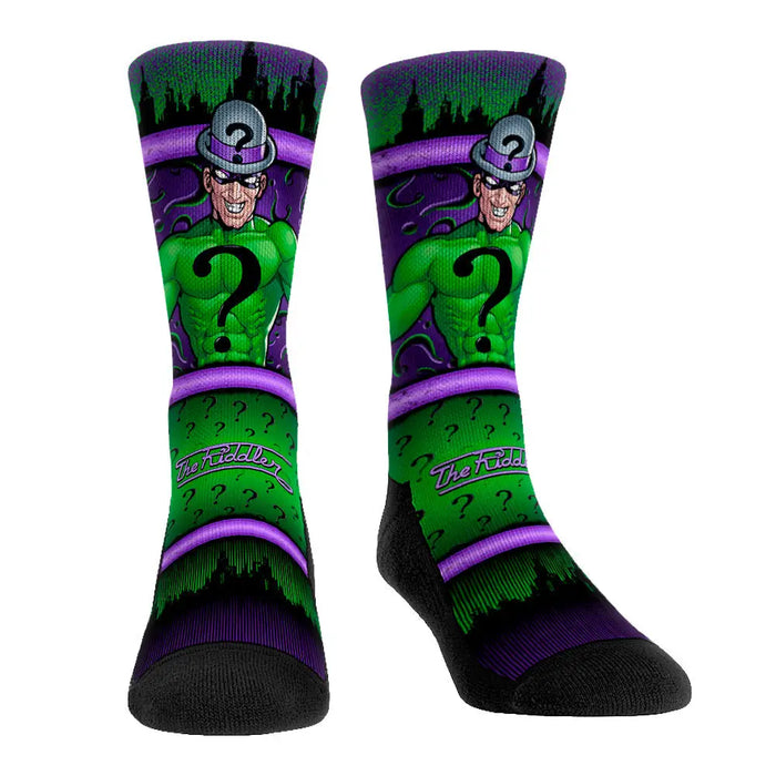 The Riddler - Villain Pose by Rock 'Em Socks