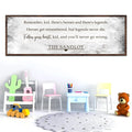 The Sandlot Sign II by Tailored Canvases