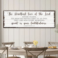 The Steadfast Love Of The Lord Lamentations 3:22-23 Faith Sign II by Tailored Canvases