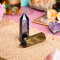 The Upper Hand – Gold & Silver Sheen Obsidian Points by Conscious Items