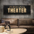 Theater Sign by Tailored Canvases