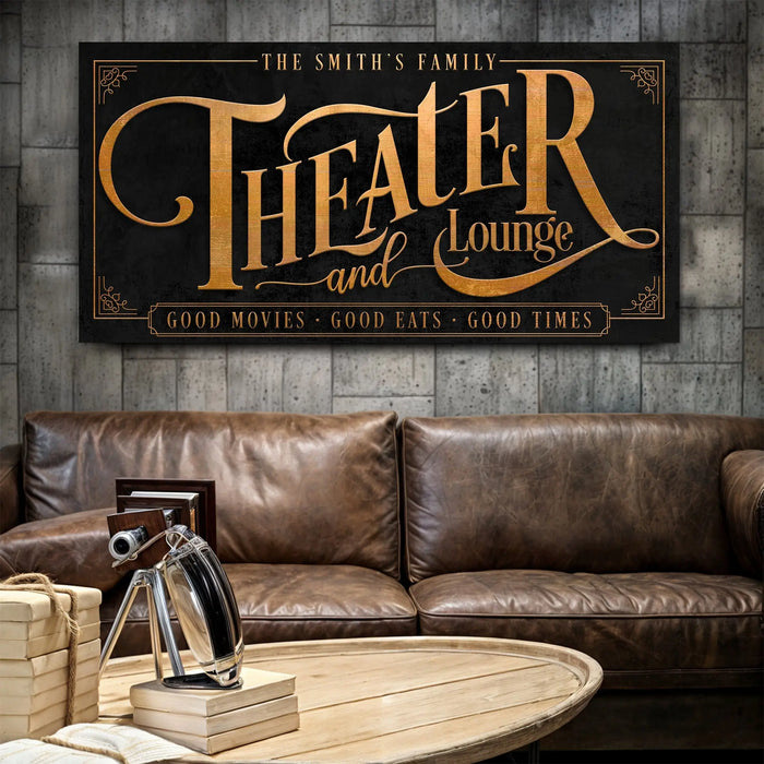Theater Sign IX by Tailored Canvases