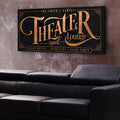 Theater Sign IX by Tailored Canvases