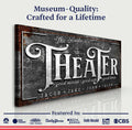 Theater Sign V by Tailored Canvases