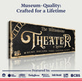 Theater Sign VI by Tailored Canvases
