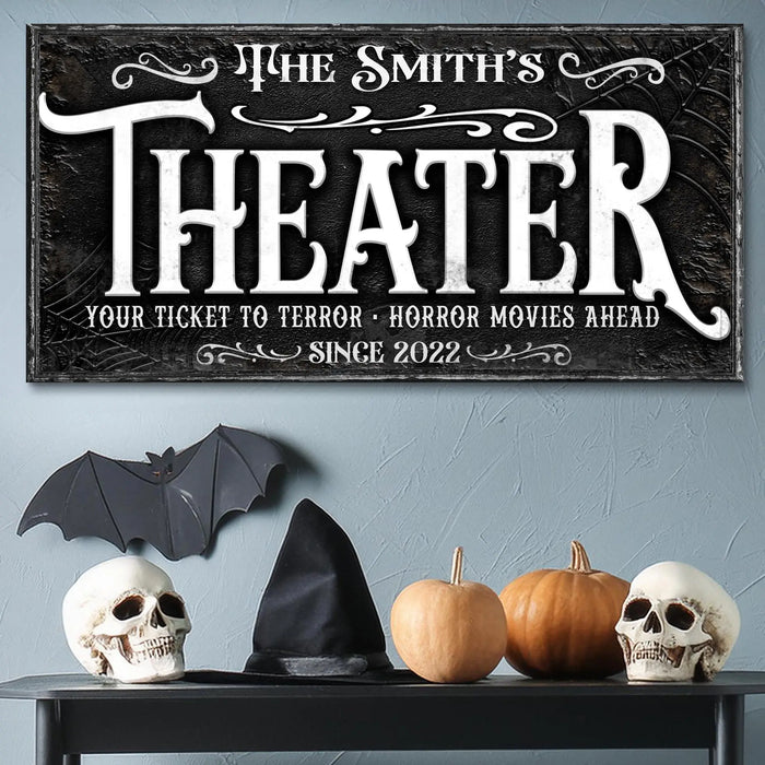 Theater Sign VII by Tailored Canvases