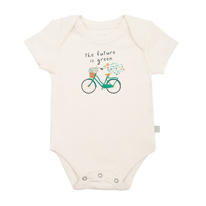 graphic bodysuit | future is green by Finn + Emma