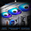 Thermalright Frozen Notte 360 White ARGB Water Cooling CPU Cooler (Refurbished) by DailySale