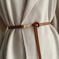 Thin Leather Belt Female Bow Leisure Belts by DailySale