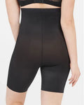 Thinstincts 2.0 High-Waisted Mid-Thigh Short - Very Black by Boutique 23