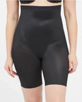 Thinstincts 2.0 High-Waisted Mid-Thigh Short - Very Black by Boutique 23