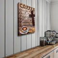 Christ And Coffee Faith Sign III by Tailored Canvases