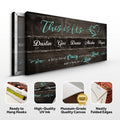 This is Us Family Sign by Tailored Canvases