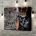 This Is Us Gothic Couple Sign by Tailored Canvases