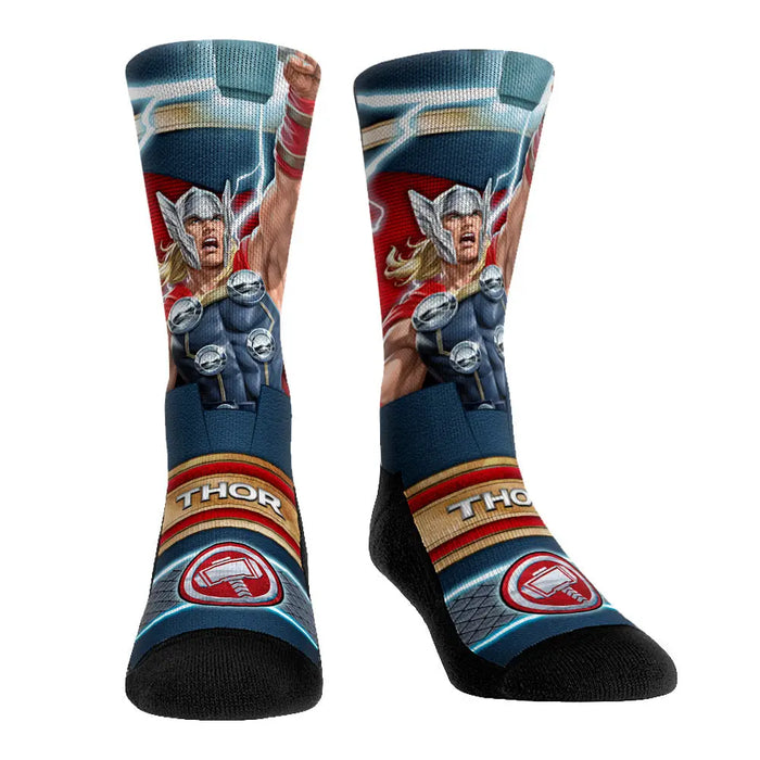 Thor - Hero Pose by Rock 'Em Socks