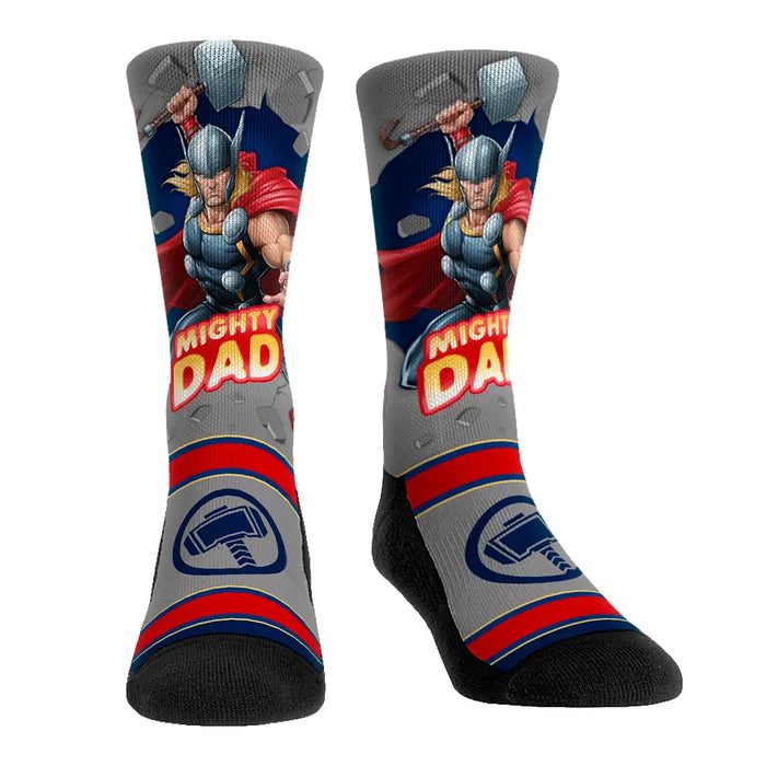 Thor - Mighty Dad by Rock 'Em Socks