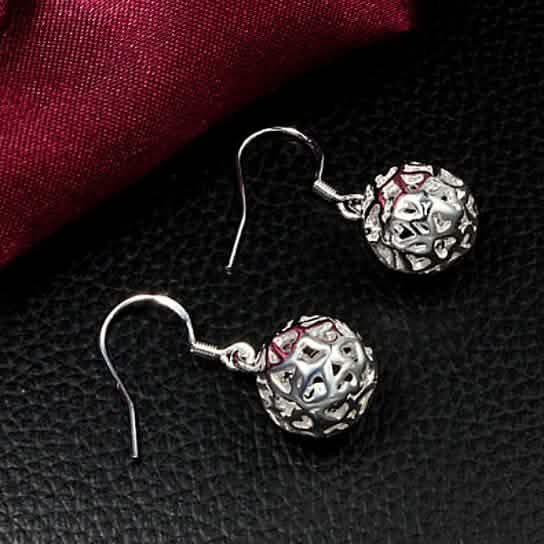 Three-dimensional Ball Earrings by DailySale
