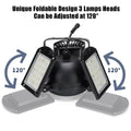 Three-Headed Adjustable LED Garage Light by DailySale
