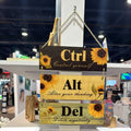 Three Piece Sublimation Blank Wall Hanging Wood Sign with Hemp Rope by INNOSUB USA