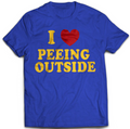 I Heart Peeing Outside by Swell-O-Phonic