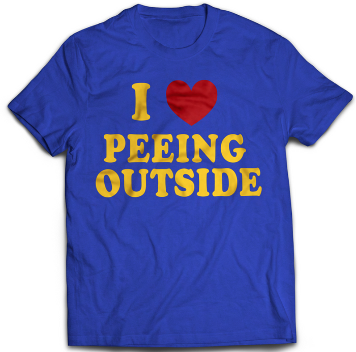 I Heart Peeing Outside by Swell-O-Phonic
