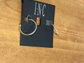 INC Two-Tone C-Hoop Earrings by Vanessa Jane
