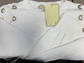 MICHAEL Michael Kors Womens Lace-Up Crewneck Pullover Sweater Size Large by Vanessa Jane