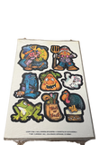 1981 Current Halloween Stickers 4 Sheets of 8 Stickers by Vanessa Jane