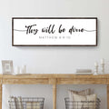 Thy Will Be Done Faith Sign III by Tailored Canvases