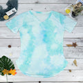Tie-dye V-neck Tee by DailySale
