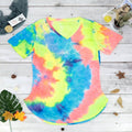 Tie-dye V-neck Tee by DailySale